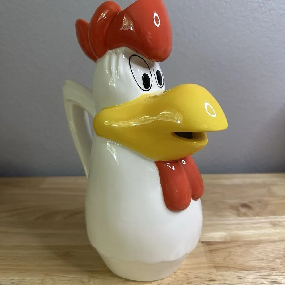 Foghorn Leghorn Pitcher Rooster  RARE VINTAGE water WB 1996